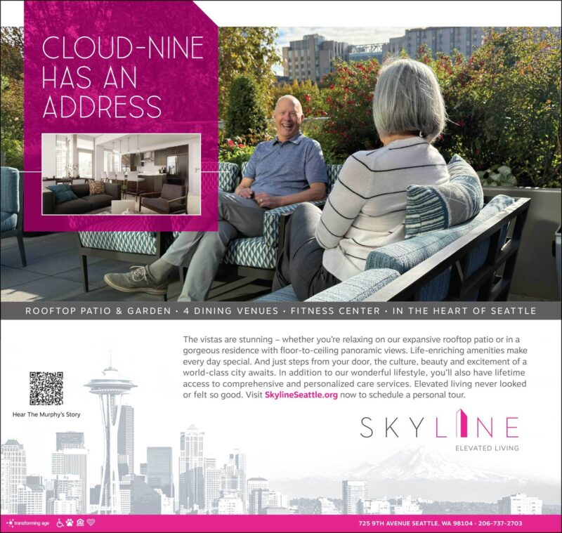 Senior Living print advertisement