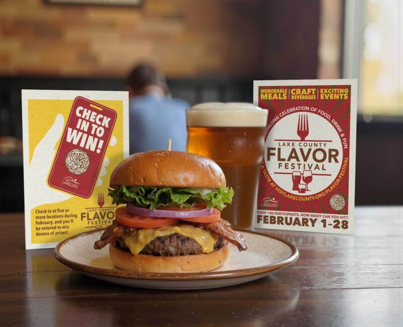 Public sector culinary event collateral